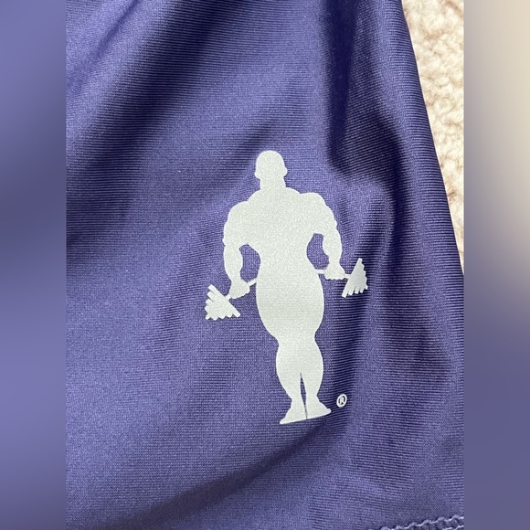 Gold’s Gym Ladies Workout Tank Top Purple Mesh Back Size Large - Picture 3 of 5